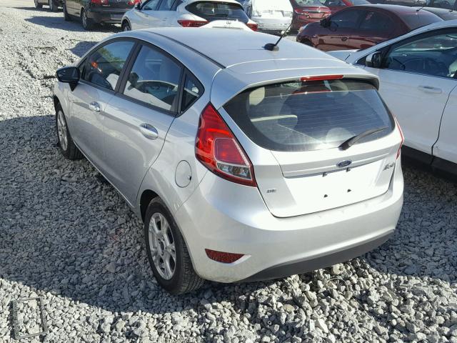 3FADP4EJ2GM191150 - 2016 FORD FIESTA SE SILVER photo 3