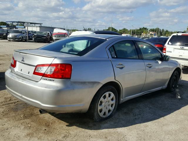 4A3AB36F79E021971 - 2009 MITSUBISHI GALANT ES SILVER photo 4