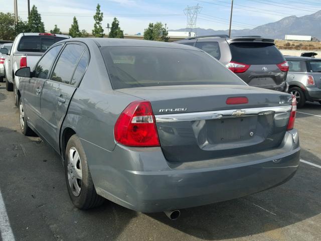1G1ZS57F07F266112 - 2007 CHEVROLET MALIBU LS GRAY photo 3