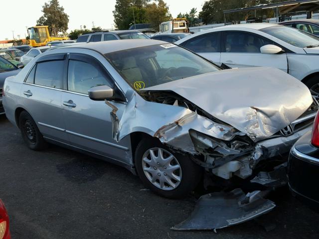 1HGCM56456A084541 - 2006 HONDA ACCORD LX SILVER photo 1