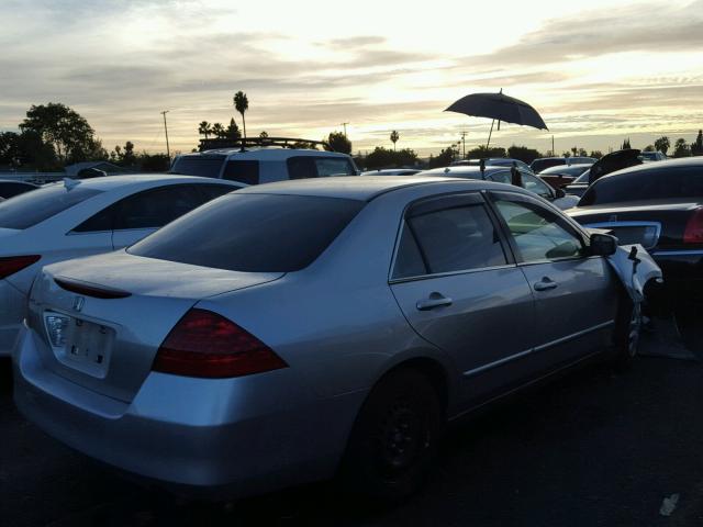 1HGCM56456A084541 - 2006 HONDA ACCORD LX SILVER photo 4