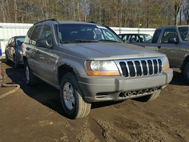 1J4GW48S82C162772 - 2002 JEEP GRAND CHER BEIGE photo 1