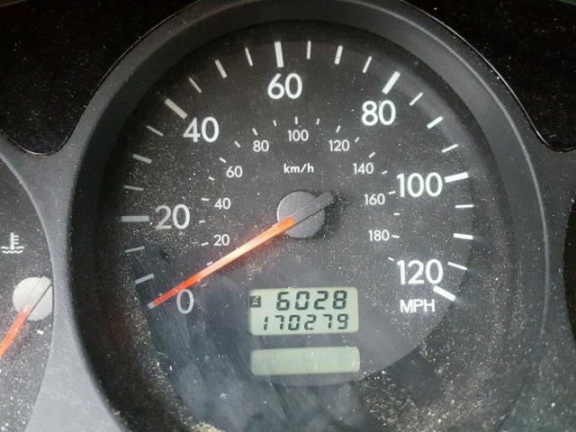 JF1SG63663H745984 - 2003 SUBARU FORESTER 2 GOLD photo 8