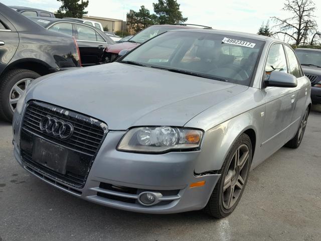 WAUDG78E55A540528 - 2005 AUDI A4 3.2 QUA GRAY photo 2