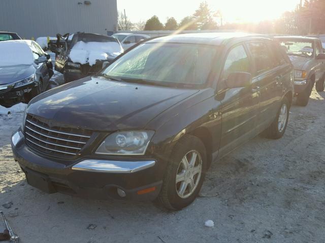 2A8GF68476R667498 - 2006 CHRYSLER PACIFICA T BLACK photo 2