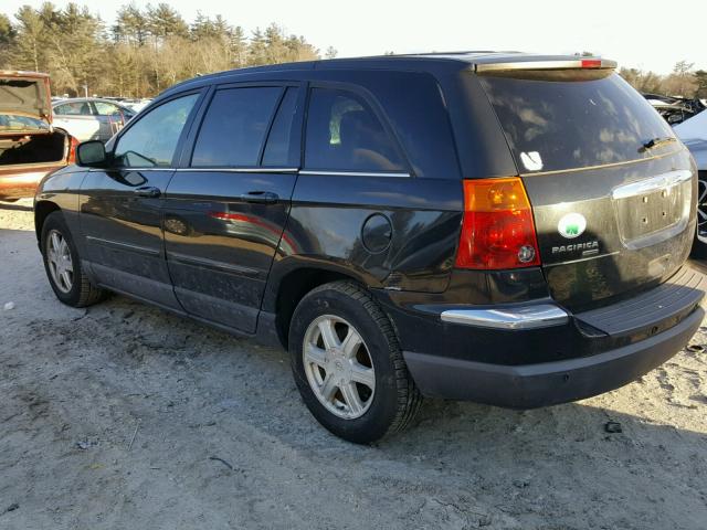 2A8GF68476R667498 - 2006 CHRYSLER PACIFICA T BLACK photo 3