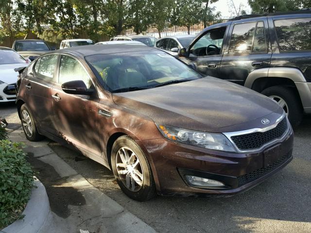 5XXGM4A77DG197436 - 2013 KIA OPTIMA LX PURPLE photo 1