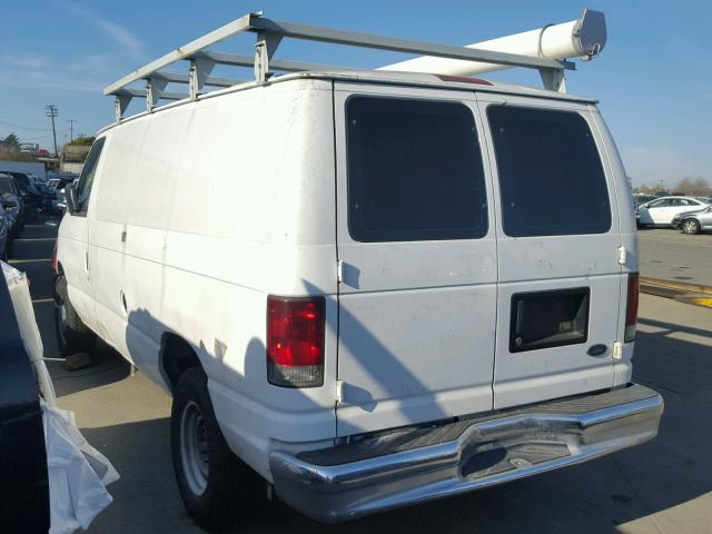 1FTNE24232HA47011 - 2002 FORD ECONOLINE WHITE photo 3