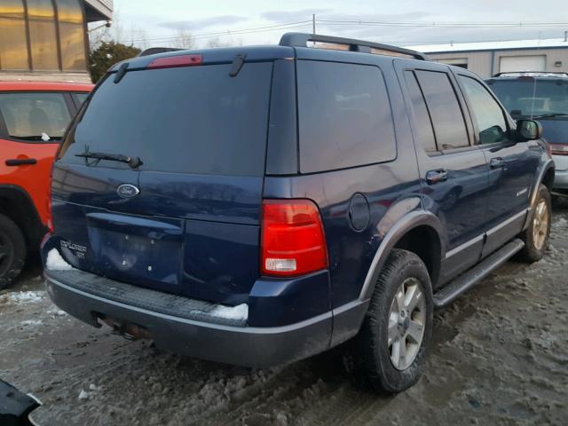 1FMZU73K44UA24247 - 2004 FORD EXPLORER X BLUE photo 4