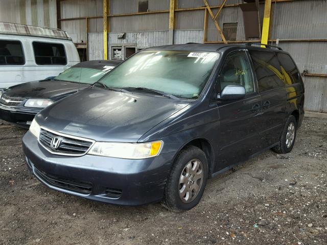 5FNRL180X3B029097 - 2003 HONDA ODYSSEY EX GRAY photo 2