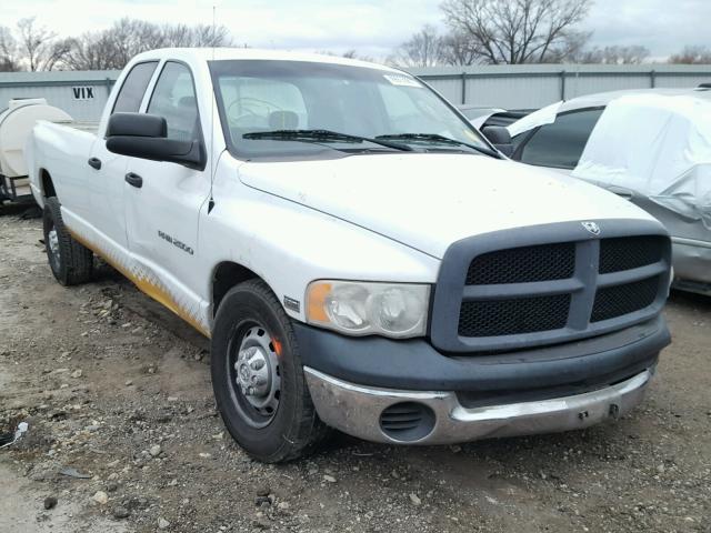 3D7KA28D94G202058 - 2004 DODGE RAM 2500 S WHITE photo 1