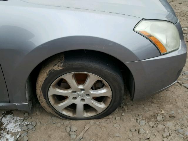 1N4BA41E67C851838 - 2007 NISSAN MAXIMA SE GRAY photo 9