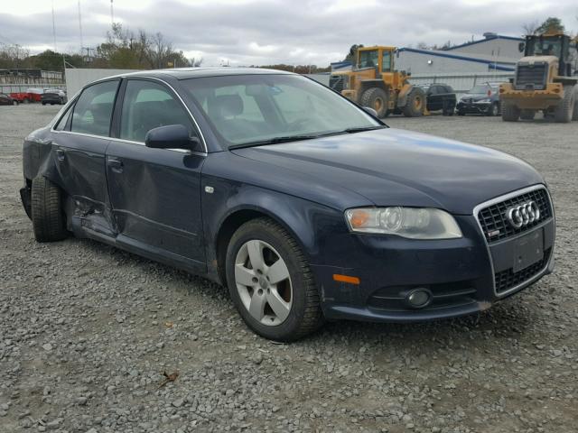 WAUDH78E08A050208 - 2008 AUDI A4 3.2 QUA BLUE photo 1