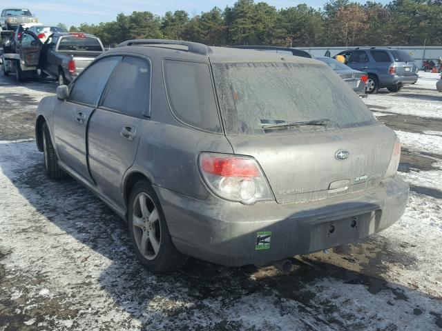 JF1GG67676G814482 - 2006 SUBARU IMPREZA 2. GRAY photo 3