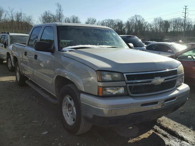 2GCEK13T261165007 - 2006 CHEVROLET SILVERADO TAN photo 1