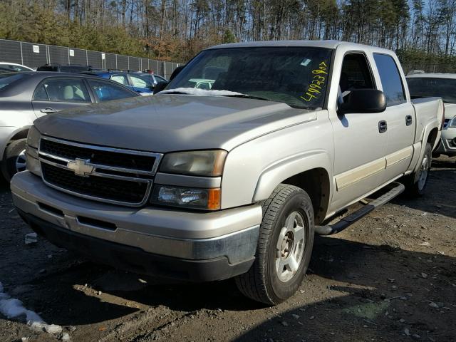 2GCEK13T261165007 - 2006 CHEVROLET SILVERADO TAN photo 2