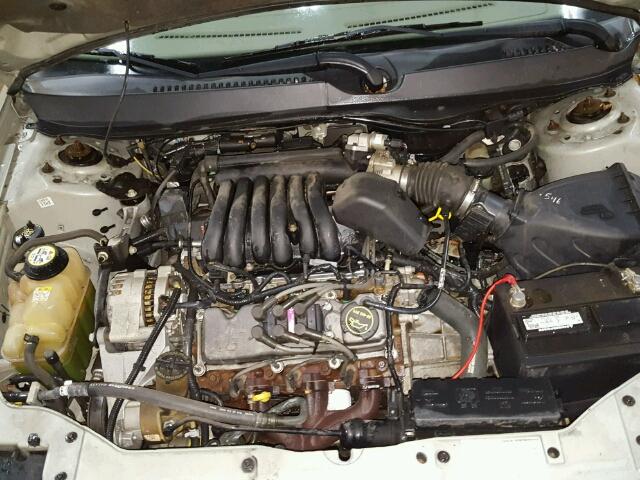 1FAFP53243A186159 - 2003 FORD TAURUS SE GRAY photo 7