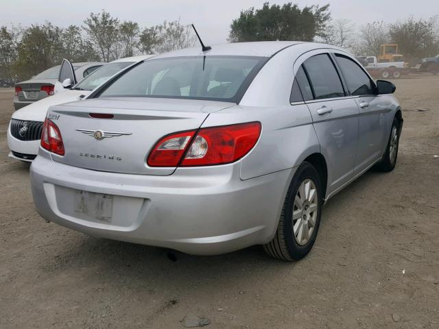 1C3LC46K68N182424 - 2008 CHRYSLER SEBRING LX SILVER photo 4