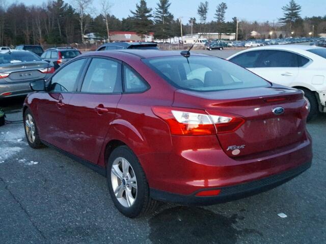 1FADP3F25EL178215 - 2014 FORD FOCUS SE RED photo 3