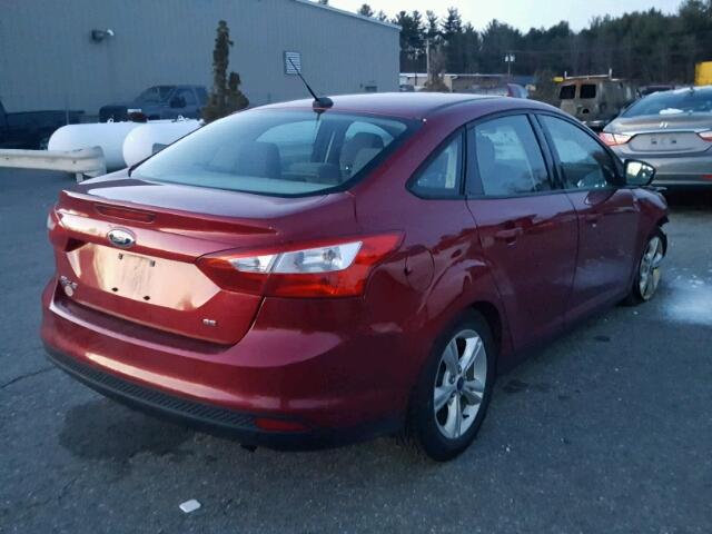 1FADP3F25EL178215 - 2014 FORD FOCUS SE RED photo 4