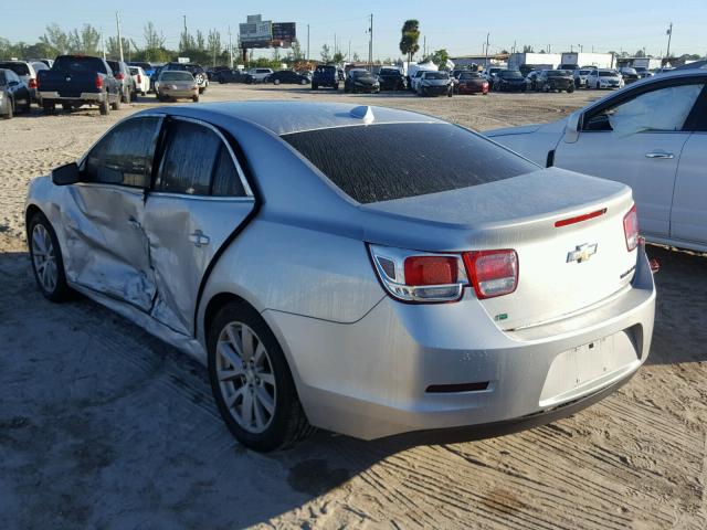 1G11E5S10EF294622 - 2014 CHEVROLET MALIBU 2LT SILVER photo 3