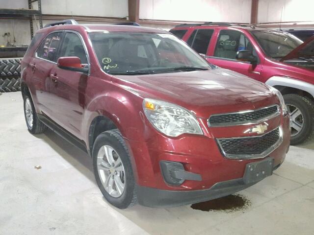 2CNALDEC9B6395954 - 2011 CHEVROLET EQUINOX LT MAROON photo 1