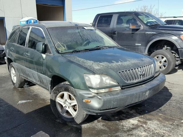 JT6HF10U2Y0099479 - 2000 LEXUS RX 300 GREEN photo 1