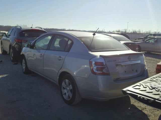 3N1AB6AP0BL696557 - 2011 NISSAN SENTRA 2.0 SILVER photo 3