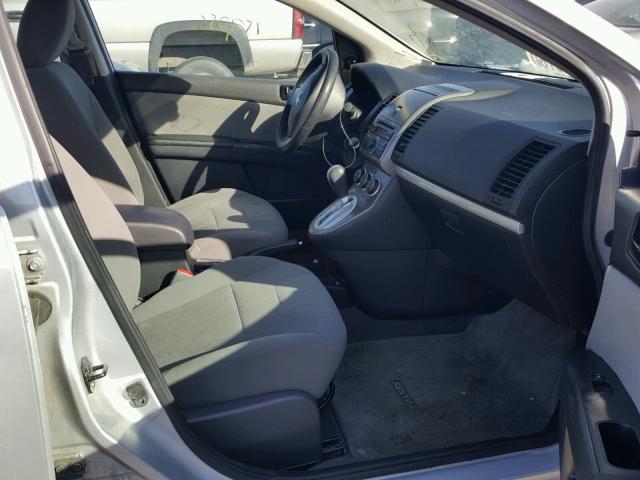 3N1AB6AP0BL696557 - 2011 NISSAN SENTRA 2.0 SILVER photo 5