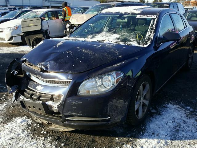 1G1ZC5E14BF367845 - 2011 CHEVROLET MALIBU 1LT BLUE photo 2