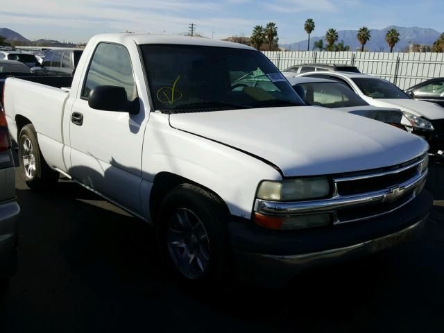 1GCEC14WX1Z103540 - 2001 CHEVROLET SILVERADO WHITE photo 1