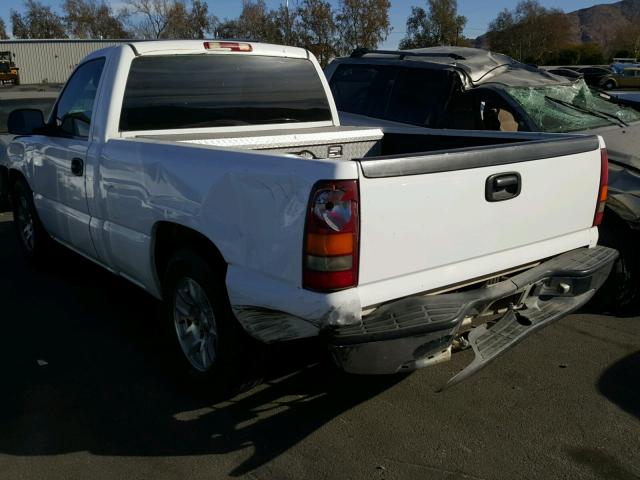 1GCEC14WX1Z103540 - 2001 CHEVROLET SILVERADO WHITE photo 3