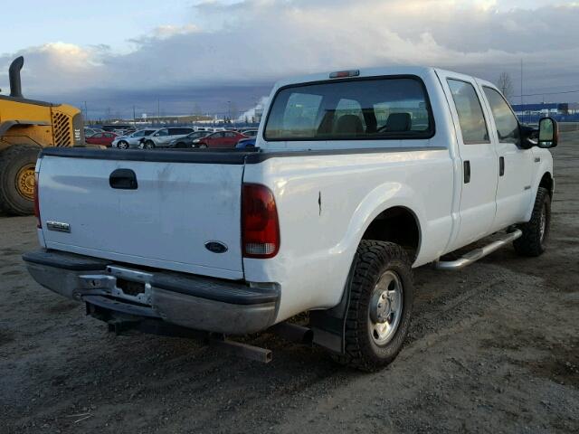 1FTSW21PX7EA13088 - 2007 FORD F250 SUPER WHITE photo 4