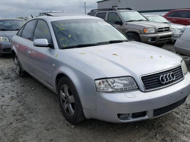 WAULD64B12N037822 - 2002 AUDI A6 2.7T QU GRAY photo 1