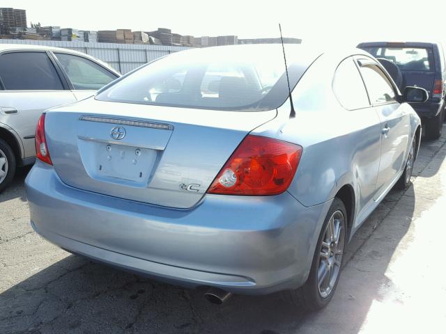 JTKDE177660134881 - 2006 TOYOTA SCION TC 蓝色 照片 4
