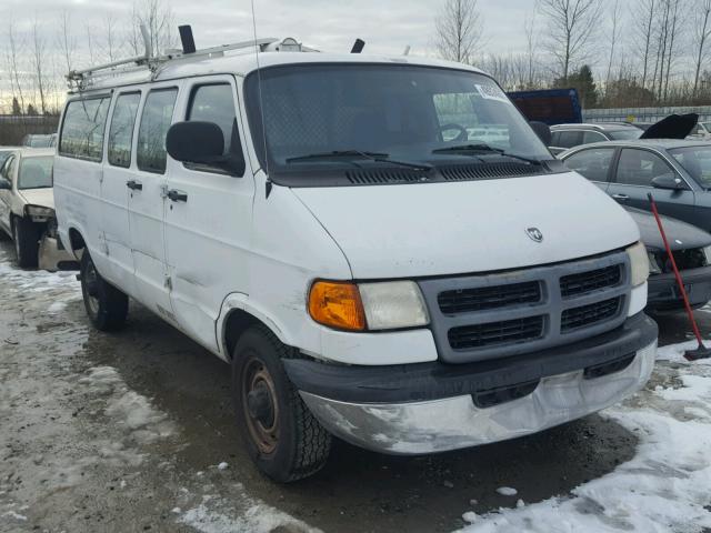 2B7KB31Z7WK153564 - 1998 DODGE RAM VAN B3 WHITE photo 1