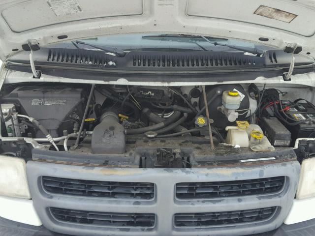 2B7KB31Z7WK153564 - 1998 DODGE RAM VAN B3 WHITE photo 7