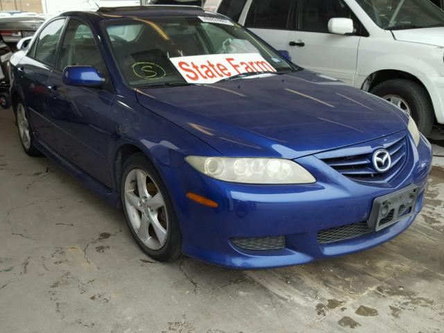 1YVHP80C155M24587 - 2005 MAZDA 6 I BLUE photo 1