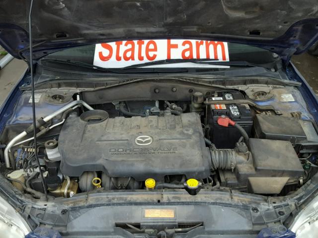 1YVHP80C155M24587 - 2005 MAZDA 6 I BLUE photo 7