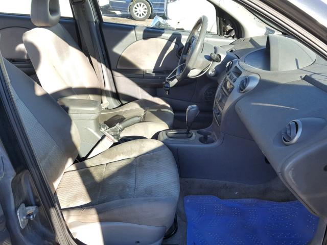 1G8AJ55F16Z199392 - 2006 SATURN ION LEVEL GRAY photo 5