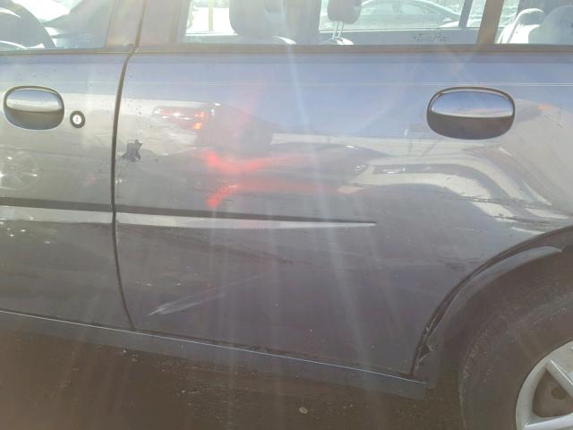 1G8AJ55F16Z199392 - 2006 SATURN ION LEVEL GRAY photo 9