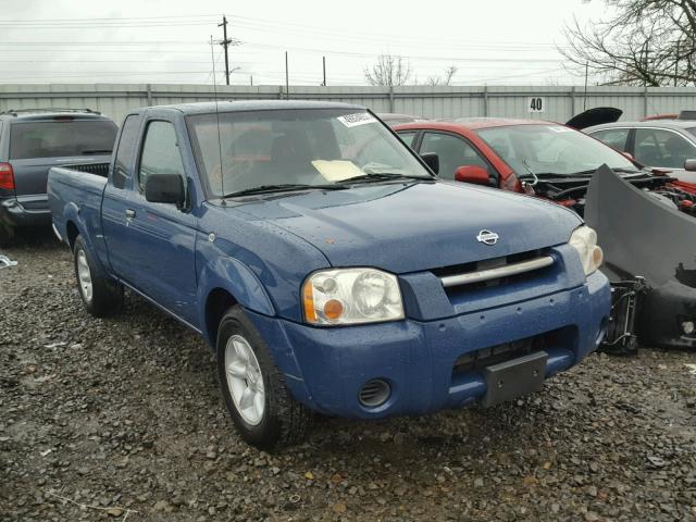 1N6DD26S11C357596 - 2001 NISSAN FRONTIER K BLUE photo 1