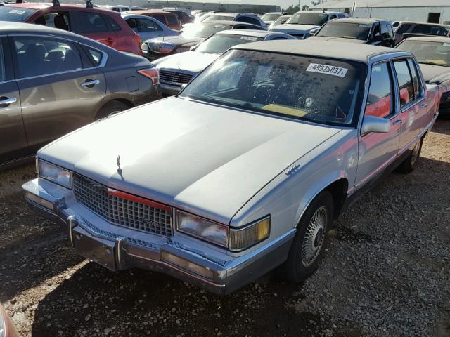 1G6CB5156K4354327 - 1989 CADILLAC FLEETWOOD SILVER photo 2