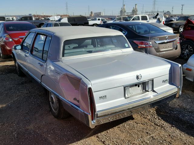 1G6CB5156K4354327 - 1989 CADILLAC FLEETWOOD SILVER photo 3