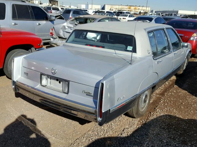 1G6CB5156K4354327 - 1989 CADILLAC FLEETWOOD SILVER photo 4