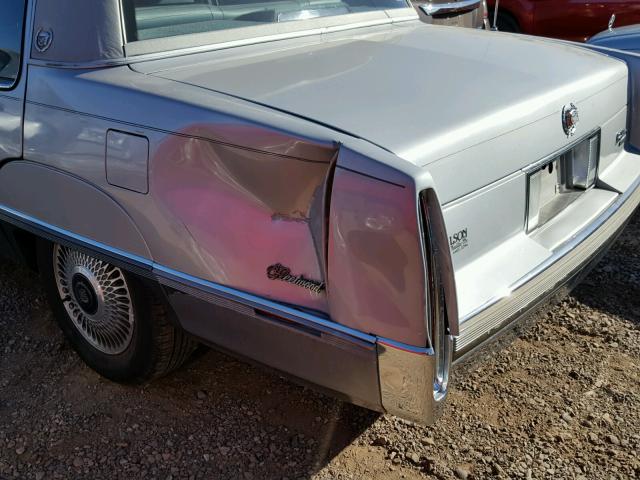 1G6CB5156K4354327 - 1989 CADILLAC FLEETWOOD SILVER photo 9