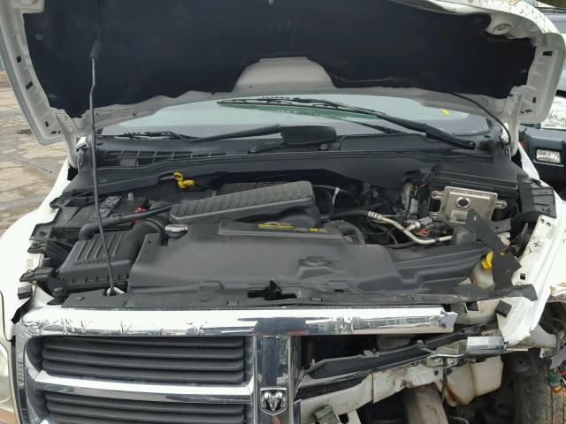 1D4HB38N65F623631 - 2005 DODGE DURANGO ST WHITE photo 7