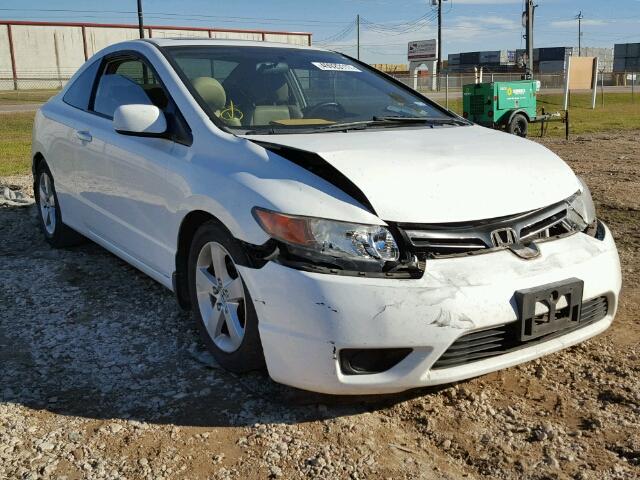 2HGFG12948H569997 - 2008 HONDA CIVIC EXL WHITE photo 1
