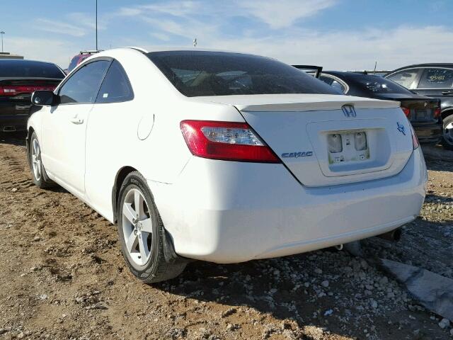 2HGFG12948H569997 - 2008 HONDA CIVIC EXL WHITE photo 3