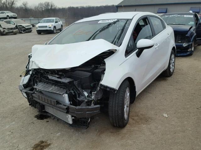 KNADM4A37H6117585 - 2017 KIA RIO LX Սպիտակ լուսանկար 2